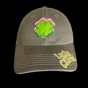 Lucky Charms Grey  Dad Hat/Cap w/Adjustable Hook & Loop Strap * EUC